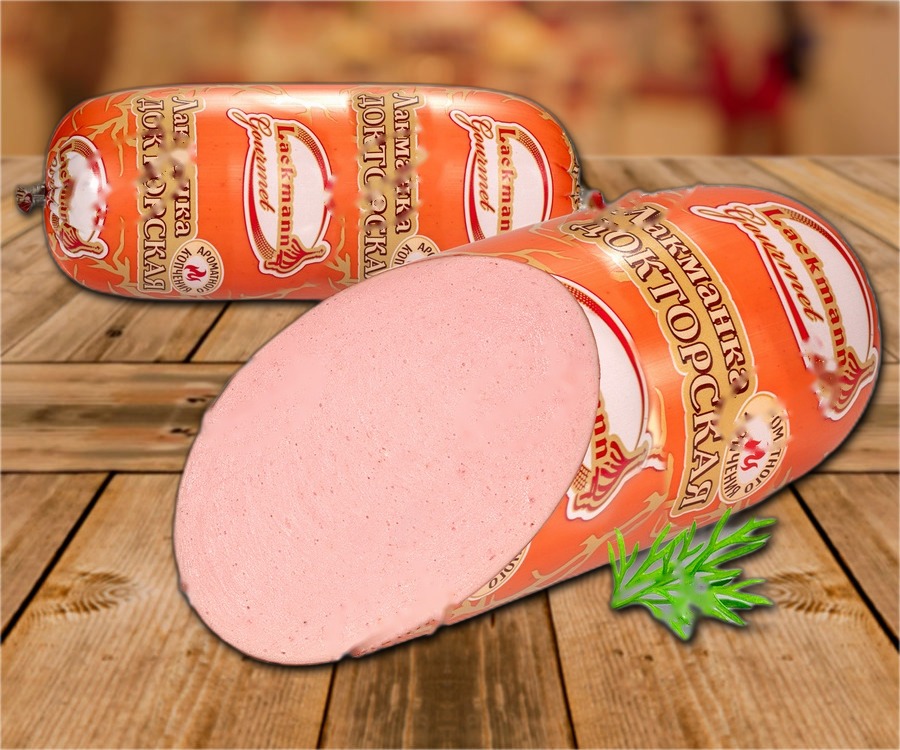 Boiled sausage Doktorskaja aromatno-koptschenaja