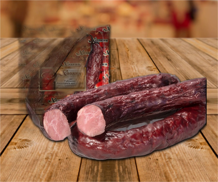 Cracow sausage Rublenaja Wishnjovogo Kopchenija