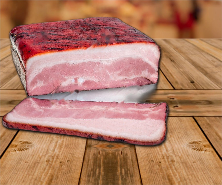 Pork belly Korejka vishnjovaja, smoked