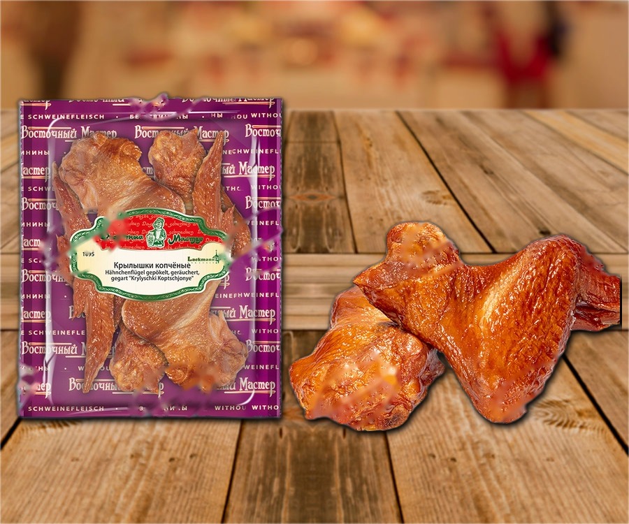 Chicken wings Krylyshki Koptschjonye, smoked